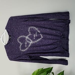 Dark blue long sleeve girls extra large xl t shirt